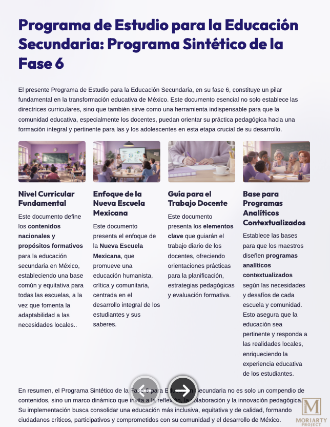 Programa Sintético Fase 6